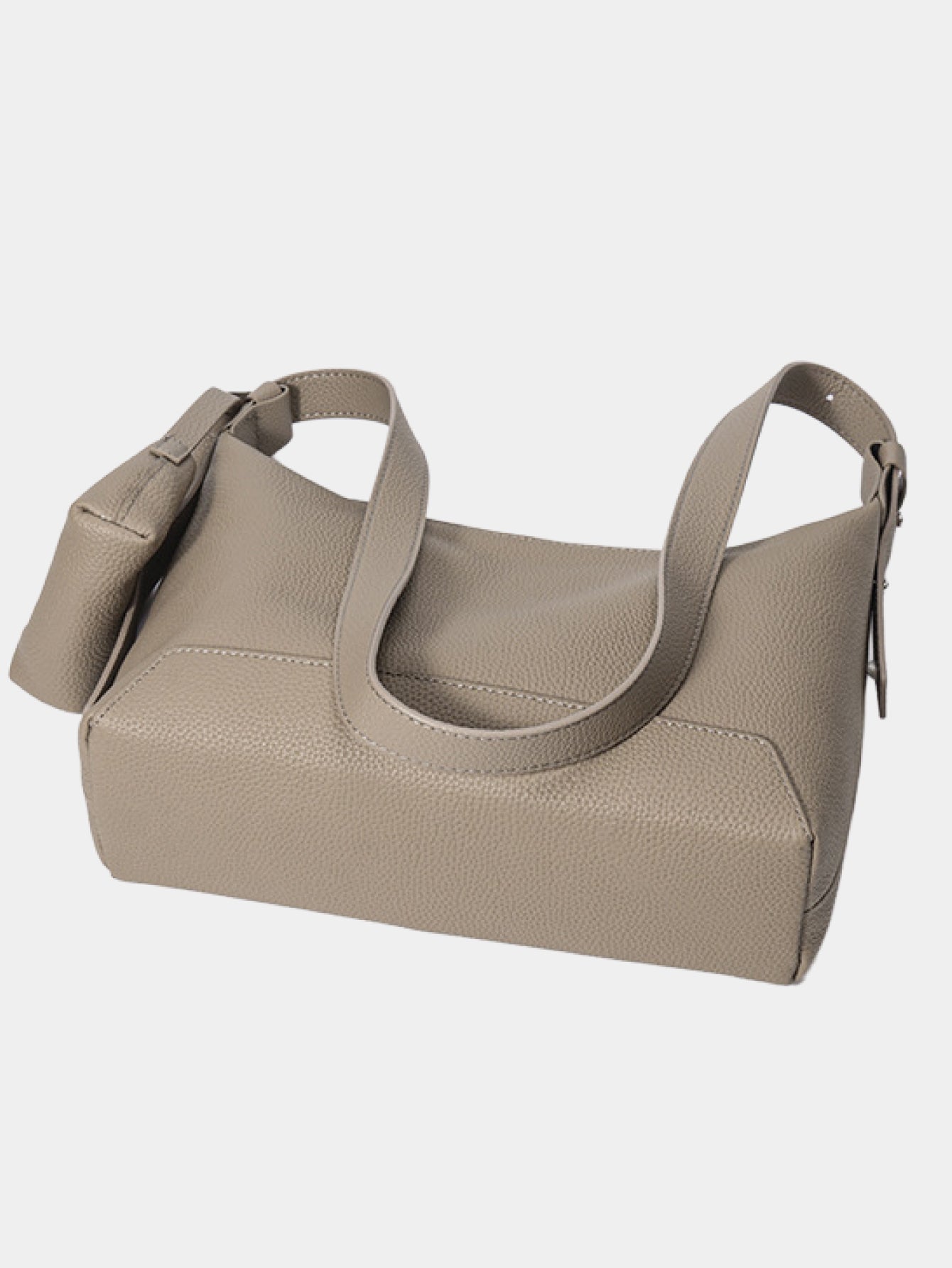 Grain leather bag