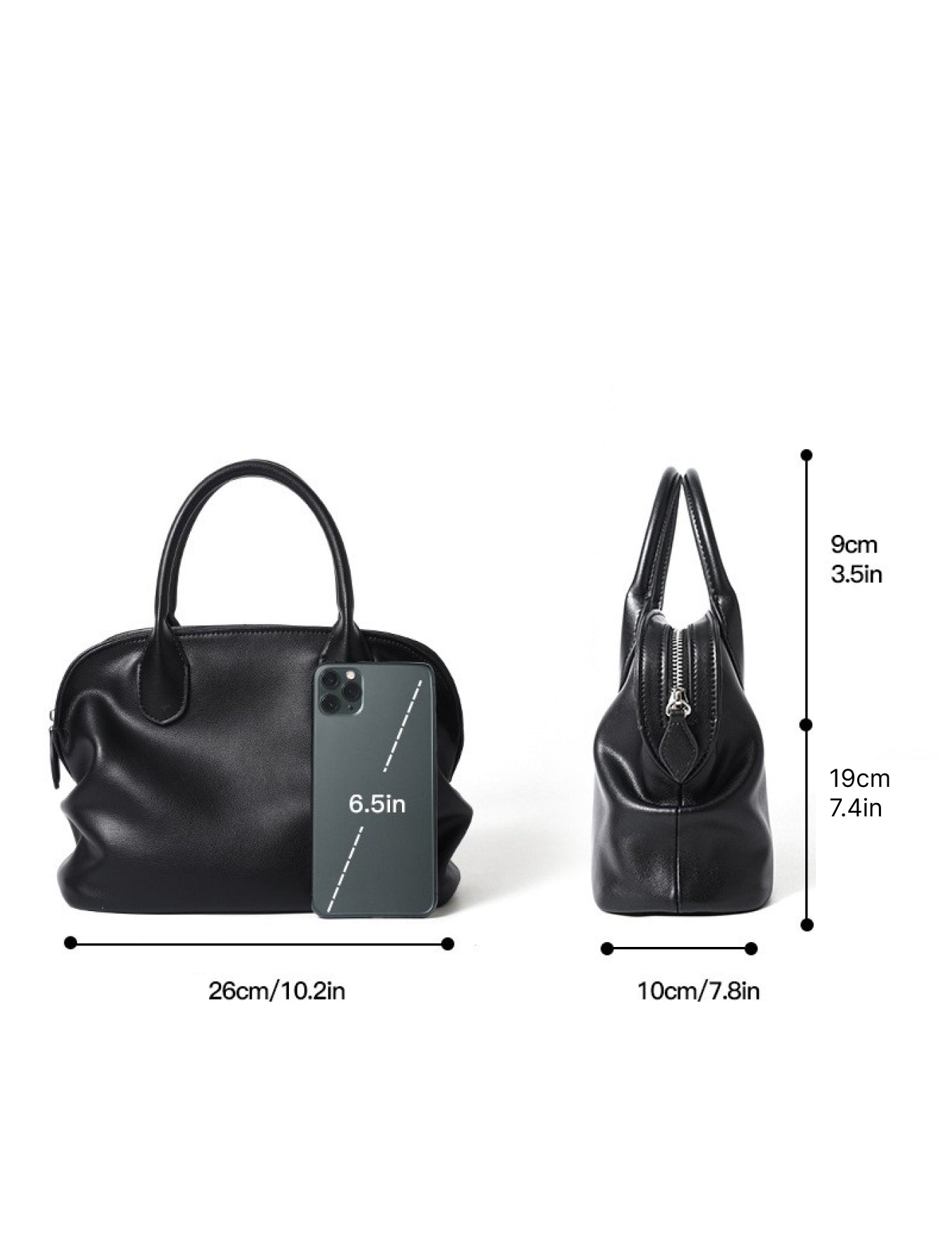 2-way Belle Shell Midi Bag