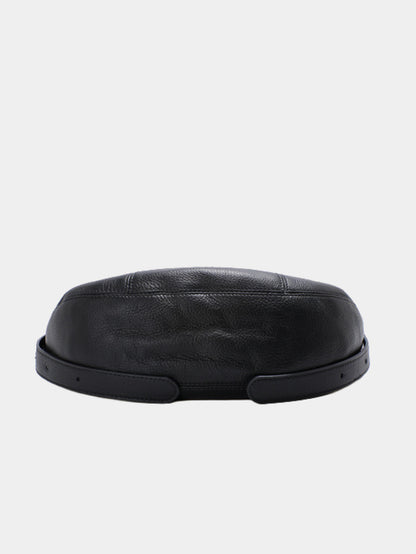 Half-moon leather shoulder